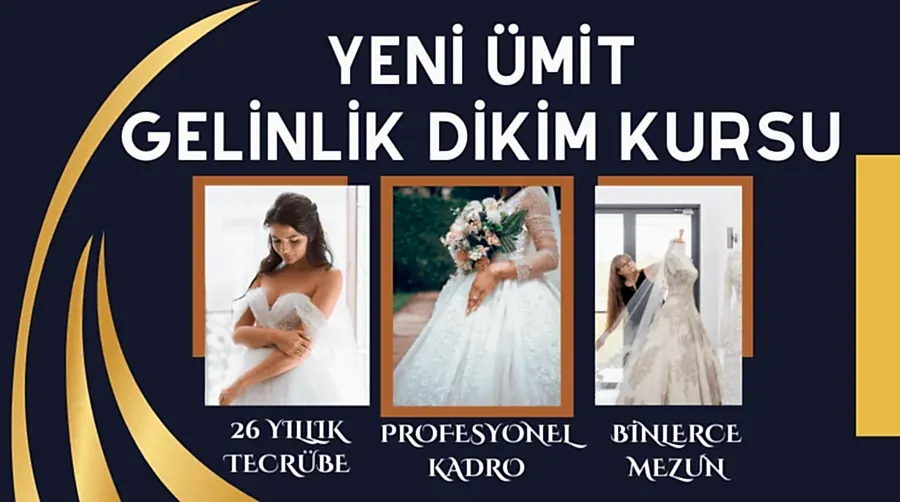 👰 Gelinlik Dikimi ve Tasarımı Eğitimi